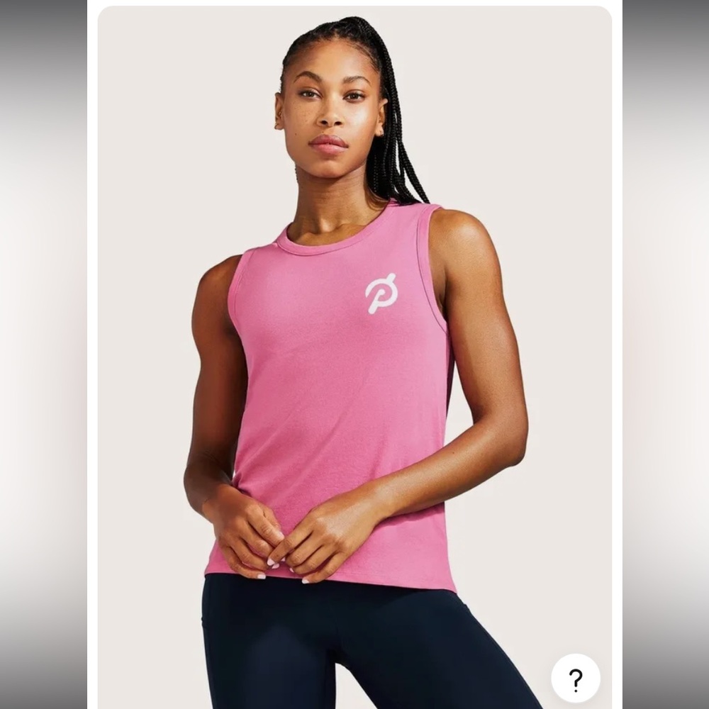 PELOTON  Studio Side Slit Muscle Tank